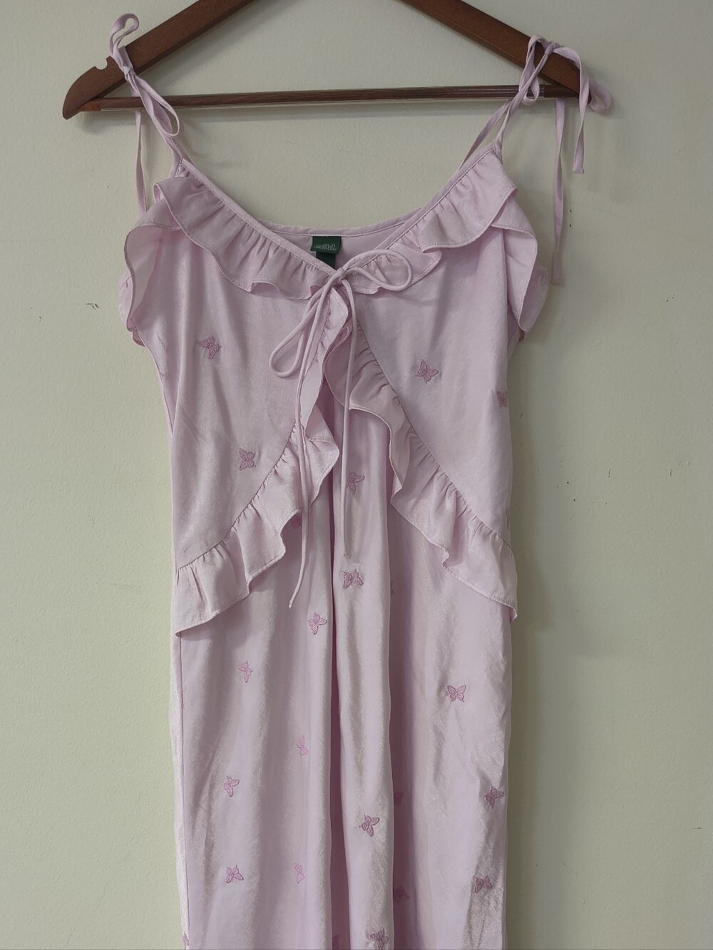 wild fable Light Pink Butterfly Ruffle Nightgown